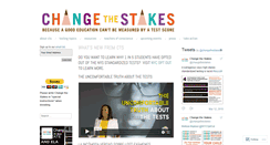 Desktop Screenshot of changethestakes.wordpress.com