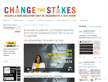 Tablet Screenshot of changethestakes.wordpress.com