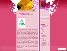 Tablet Screenshot of kidsbeaware.wordpress.com