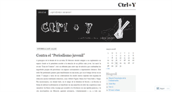 Desktop Screenshot of ctrly.wordpress.com