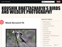 Tablet Screenshot of koushiksnaps.wordpress.com