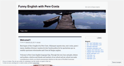 Desktop Screenshot of funnyenglishwithperecosta.wordpress.com