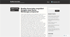 Desktop Screenshot of bradleyassoc.wordpress.com