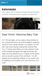 Mobile Screenshot of kelsneeze.wordpress.com