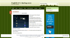 Desktop Screenshot of eng677.wordpress.com
