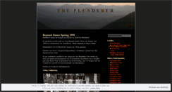 Desktop Screenshot of panplunderer.wordpress.com