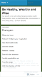 Mobile Screenshot of healthywealthypluswise.wordpress.com