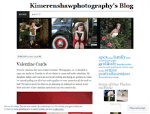 Tablet Screenshot of kimcrenshawphotography.wordpress.com