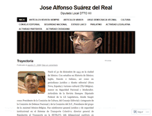 Tablet Screenshot of josealfonsosuarezdelreal.wordpress.com