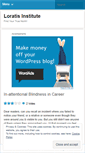 Mobile Screenshot of loratis.wordpress.com