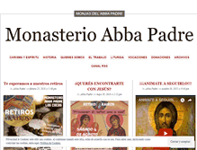 Tablet Screenshot of monjasabbapadre.wordpress.com