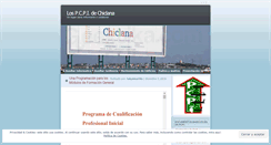 Desktop Screenshot of pcpichiclana.wordpress.com