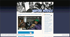 Desktop Screenshot of nipseyhussle.wordpress.com