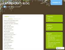 Tablet Screenshot of catbrogan.wordpress.com