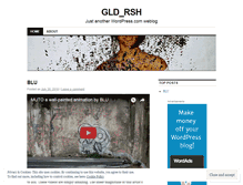 Tablet Screenshot of gldrsh.wordpress.com