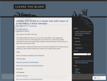 Tablet Screenshot of livingtheblues.wordpress.com