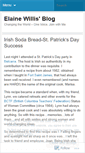 Mobile Screenshot of elainewillis.wordpress.com