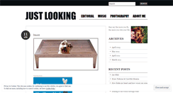 Desktop Screenshot of justlookingnotbuying.wordpress.com