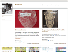 Tablet Screenshot of koordirigent.wordpress.com