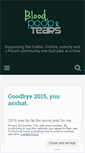 Mobile Screenshot of bloodpooptears.wordpress.com