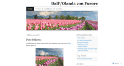Desktop Screenshot of dallolandaconfurore.wordpress.com