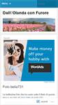 Mobile Screenshot of dallolandaconfurore.wordpress.com