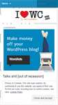 Mobile Screenshot of ilovewcenglish.wordpress.com
