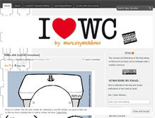 Tablet Screenshot of ilovewcenglish.wordpress.com