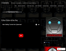 Tablet Screenshot of cybermantra.wordpress.com