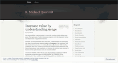 Desktop Screenshot of mquerimit.wordpress.com
