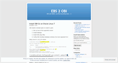 Desktop Screenshot of ebs2obiee.wordpress.com