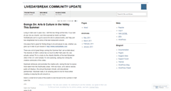 Desktop Screenshot of livedaybreak.wordpress.com