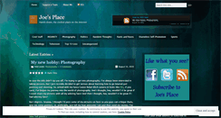 Desktop Screenshot of joesplace36.wordpress.com