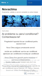 Mobile Screenshot of novaclima.wordpress.com