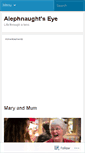 Mobile Screenshot of alephnaughtpix.wordpress.com