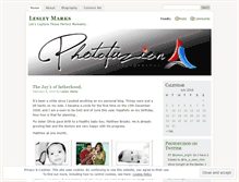 Tablet Screenshot of lesleymarks.wordpress.com