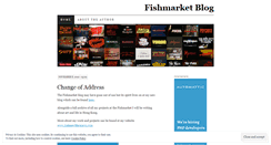 Desktop Screenshot of fishmarketblog.wordpress.com