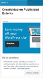 Mobile Screenshot of creatividadexterior.wordpress.com