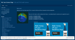 Desktop Screenshot of mreyesscience.wordpress.com