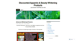 Desktop Screenshot of chixydiscountedapparels.wordpress.com