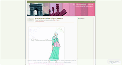 Desktop Screenshot of lacharmantelouisa.wordpress.com