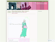 Tablet Screenshot of lacharmantelouisa.wordpress.com
