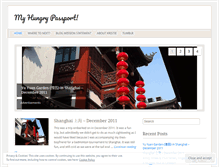 Tablet Screenshot of myhungrypassport.wordpress.com