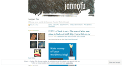 Desktop Screenshot of jonnofu.wordpress.com