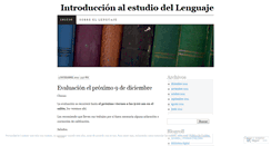 Desktop Screenshot of introduccionlenguaje2012.wordpress.com