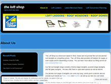 Tablet Screenshot of loftshop.wordpress.com