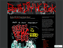 Tablet Screenshot of berlindiyhcpunk.wordpress.com