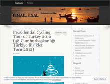 Tablet Screenshot of ismailunal.wordpress.com