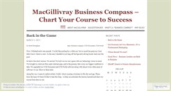Desktop Screenshot of macgillivraycompass.wordpress.com