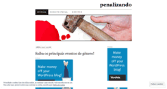 Desktop Screenshot of penalizando.wordpress.com